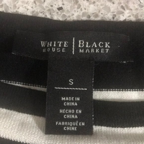 {WHBM} Striped Pullover Sweater - Picture 6 of 7